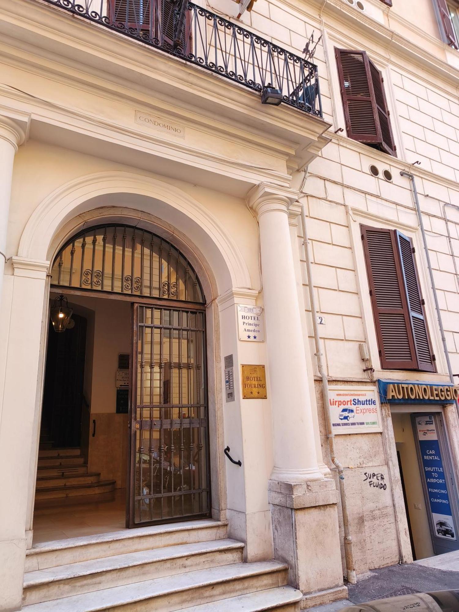 Hotel Principe Amedeo Rom Eksteriør billede