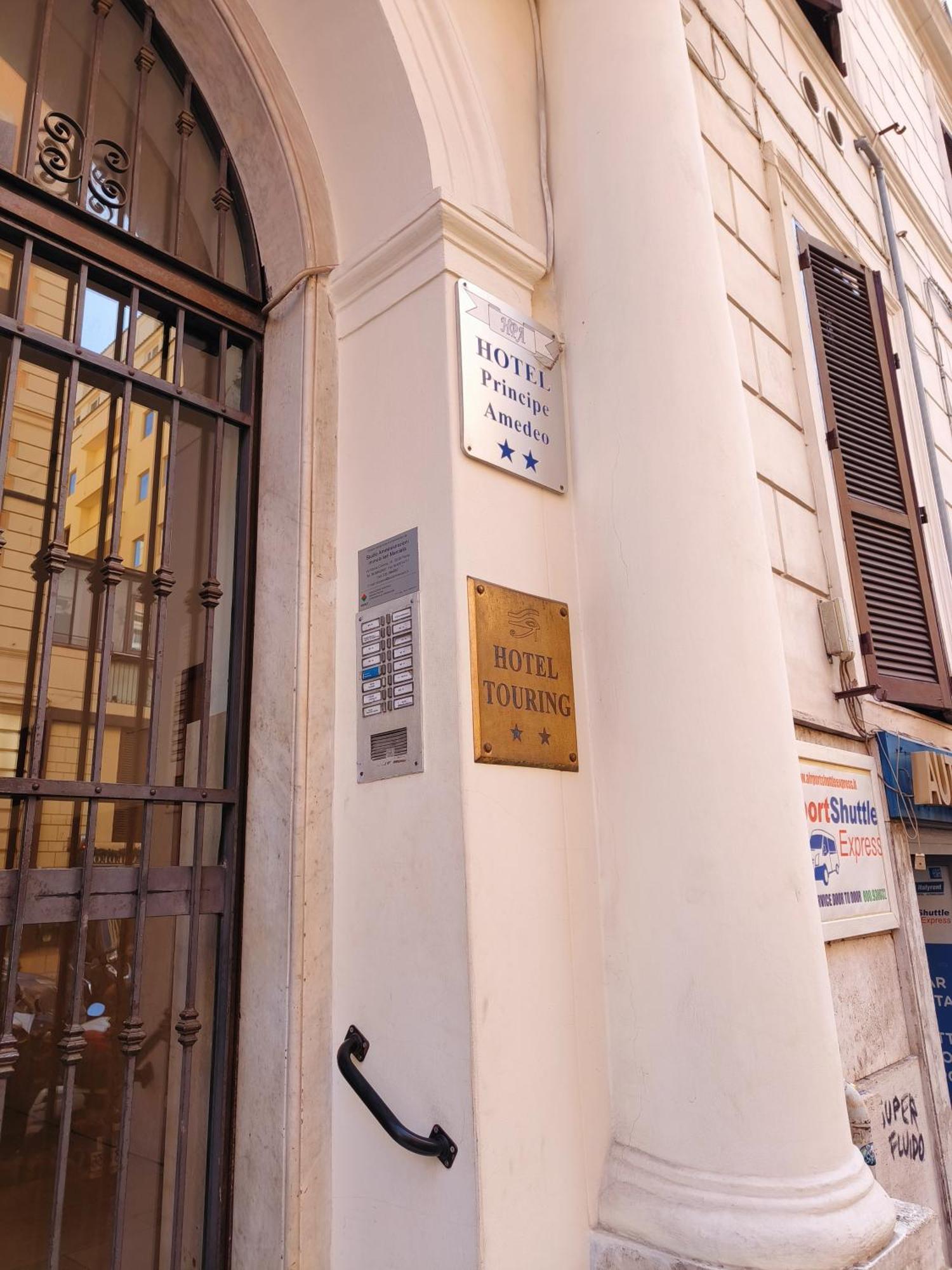 Hotel Principe Amedeo Rom Eksteriør billede